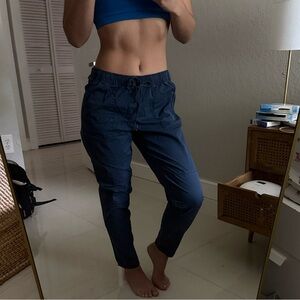 Banana Republic Men's Navy Cargo Pants